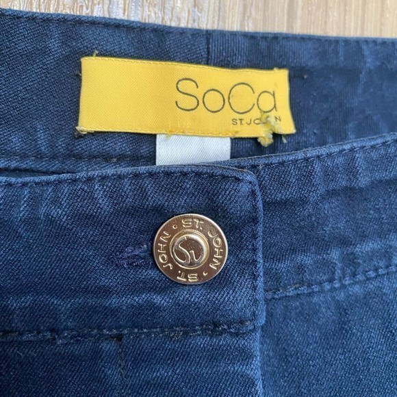 SoCa St. John Blue Dark Wash Jeans - No Size Tag‎ Check Measurements - Picture 7 of 7